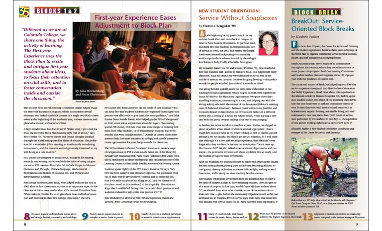 Bulletin spread 2