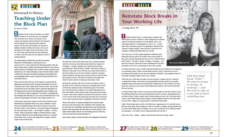 Bulletin spread 6