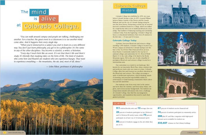 Viewbook spread